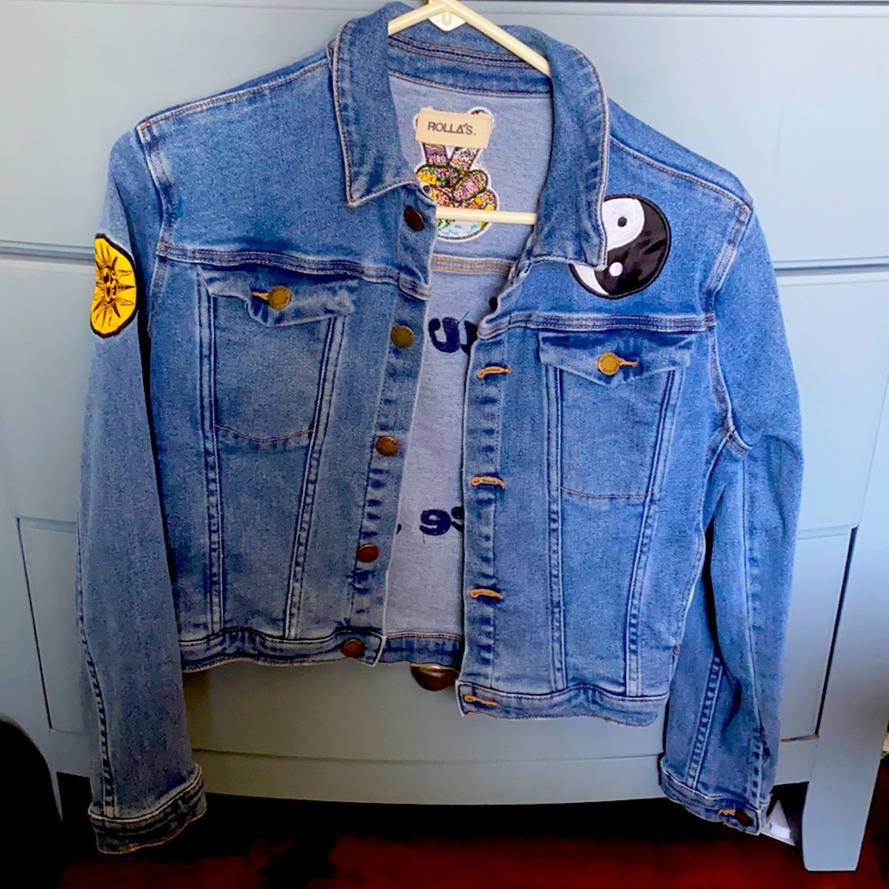 Rolla’s Jean Jacket with Patches